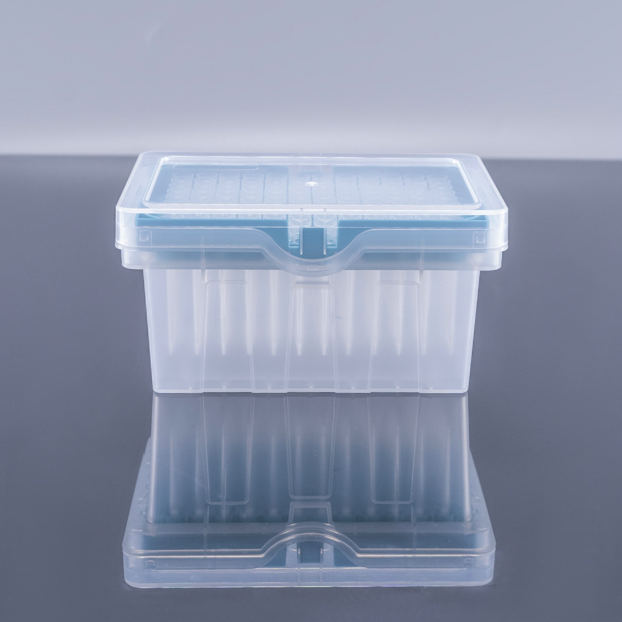 H款50透明盒裝無(wú)菌濾芯自動(dòng)化吸頭